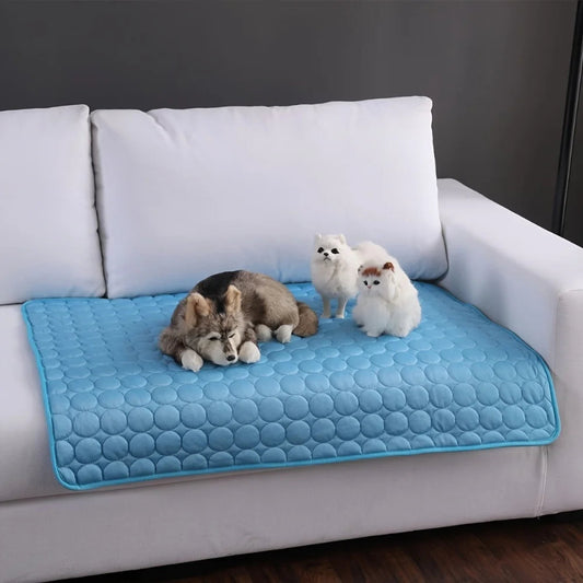 Dog Cooling Mat Summer Pet  Bed Extra Large