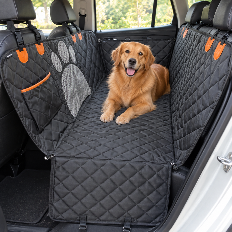 Universal Pet Seat Cover for Car Rear Seat