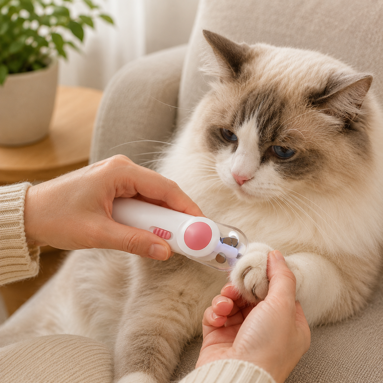 Cat &amp; Dog Nail Clipper with LED Light | Pet Nail Trimmer