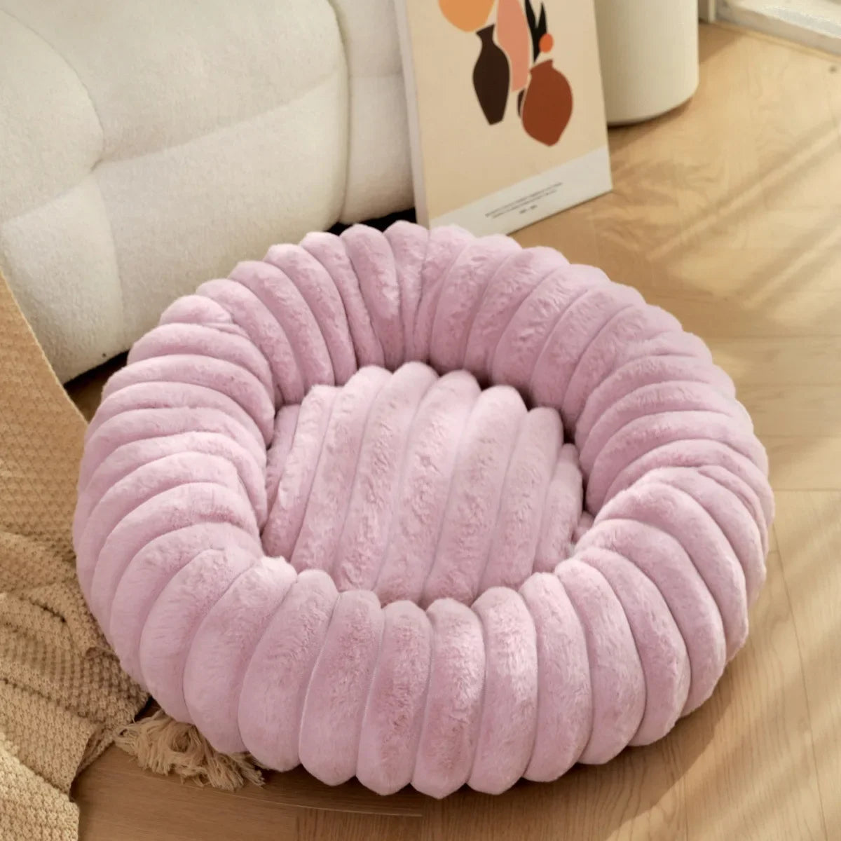 Warm Winter Pet Sleeping Bed