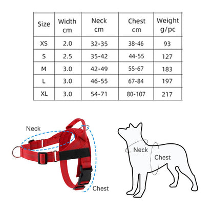 Reflective No-Pull Dog Harness