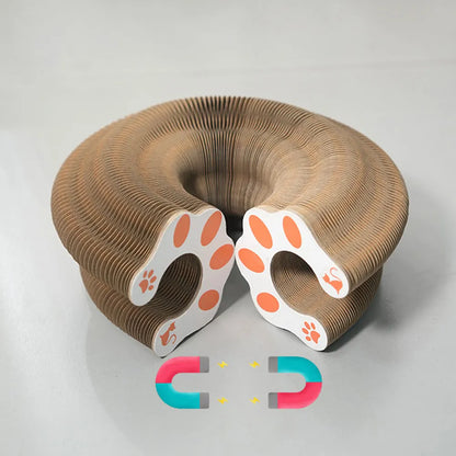 Scratching Board Interactive Kitty Curl Toy