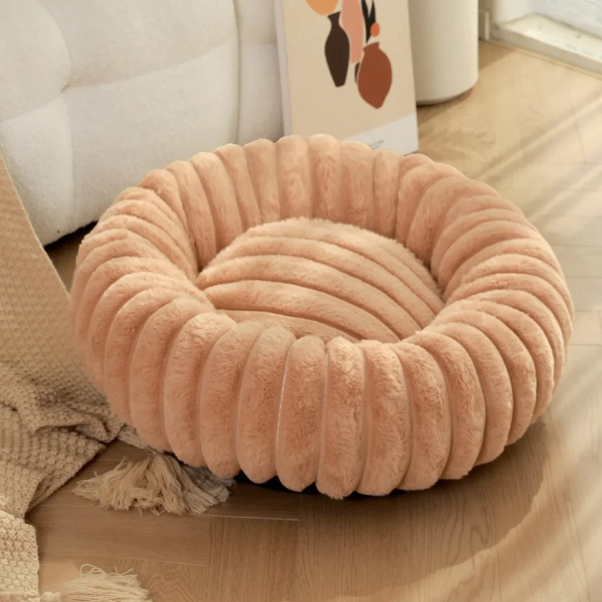 Warm Winter Pet Sleeping Bed