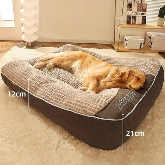 Winter Dog & Cat Bed Mat | Warm Plush Pet Sleeping Mattress