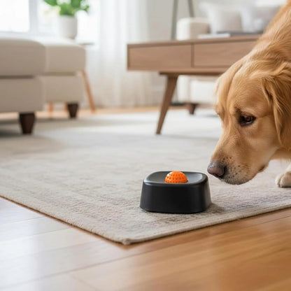 Interactive Dog Lick Bowl with Rolling Ball Slow Feeder