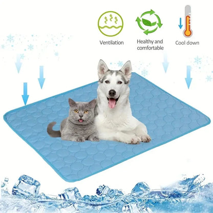 Dog Cooling Mat Summer Pet  Bed Extra Large