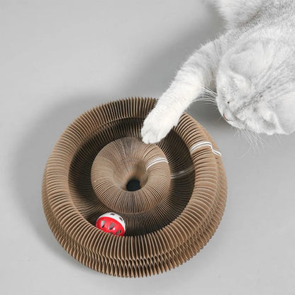 Scratching Board Interactive Kitty Curl Toy