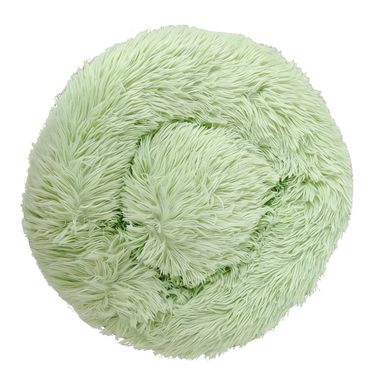 Round Plush Dog & Cat Bed