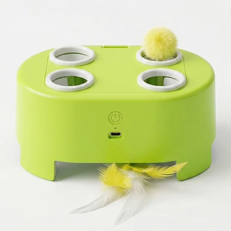 Electric Whack-a-Mole Cat Toy