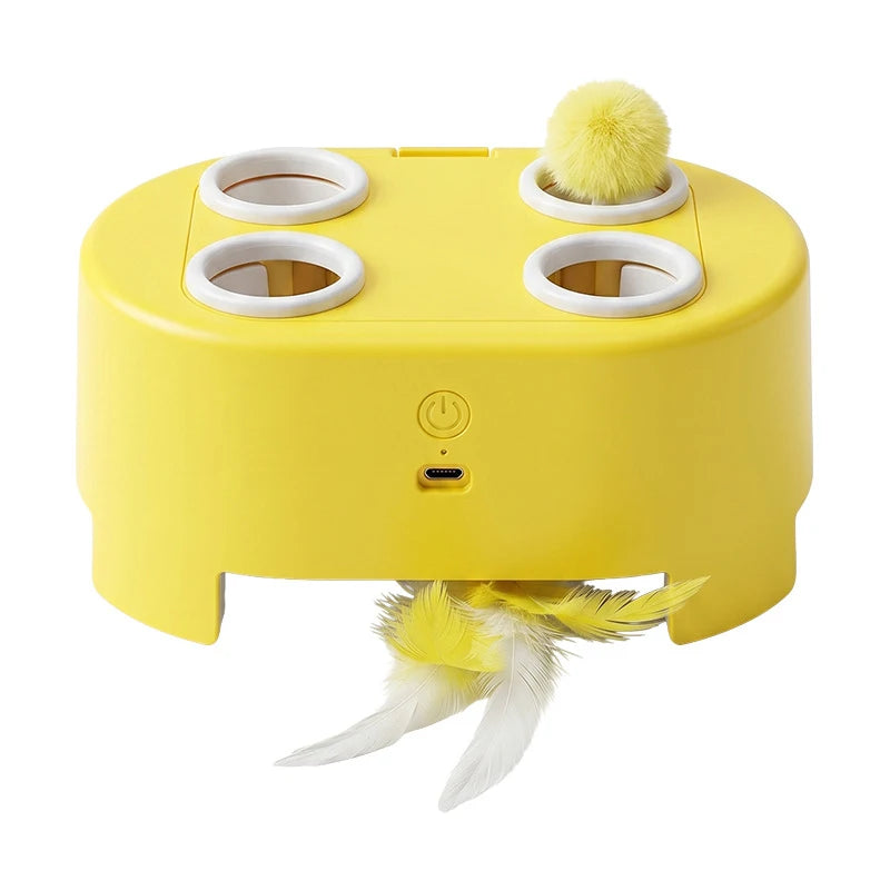 Electric Whack-a-Mole Cat Toy