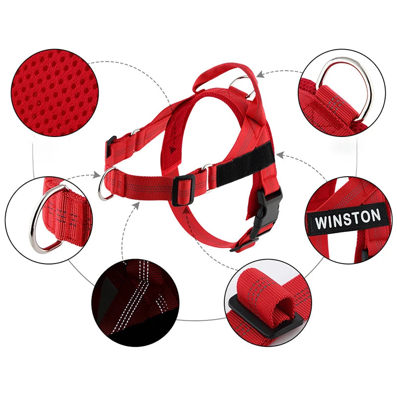 Reflective No-Pull Dog Harness