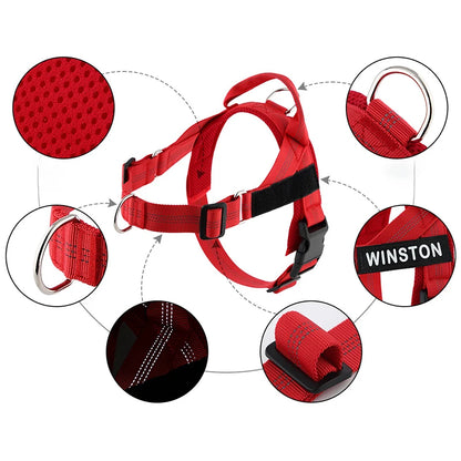 Reflective No-Pull Dog Harness