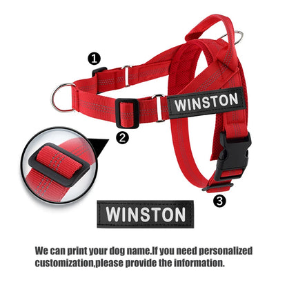 Reflective No-Pull Dog Harness