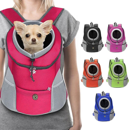 Dog  Backpack Carrier | Breathable Front Pet Travel Bag